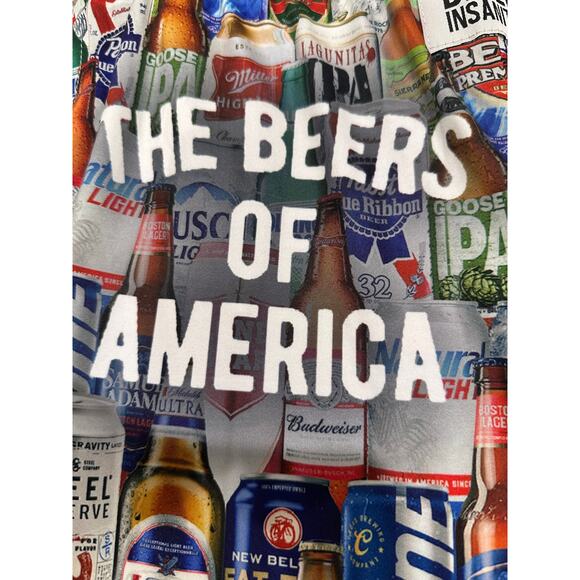 NWT Brief Insanity The Beers of America Men's Lounge Pants, size M - Picture 5 of 10